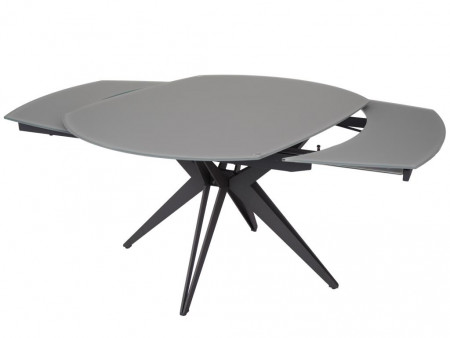 Стол обеденный Avn- HT93018 130-190x100 Glass Grey 