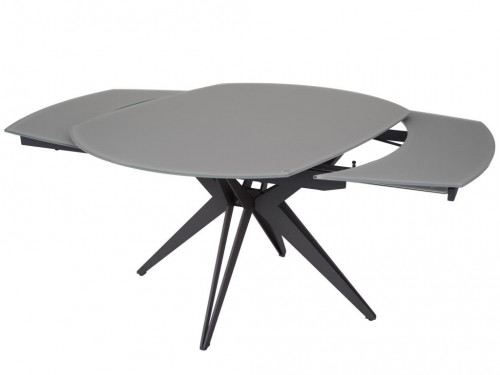 Стол обеденный Avn- HT93018 130-190x100 Glass Grey 