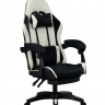 Кресло геймерское BIO- Форест черный/белый