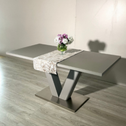 Стол модерн super premium Т Evro- Lund Grey Satin T-7052A