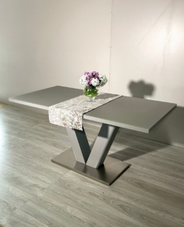 Стол модерн super premium Т Evro- Lund Grey Satin T-7052A