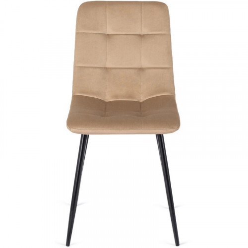 Стул обеденный MEBEL ELITE Peru бежевый велюр