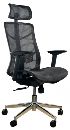 Кресло офисное- компьютерное эргономичное Perfect Home HQOC-24A-2 премиум,черный