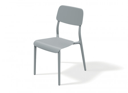 Стул уличный обеденный VLL- FERNE Rimo (серый, зеленый)