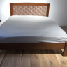 Кровать двуспальная деревянная KMP- Ирэн