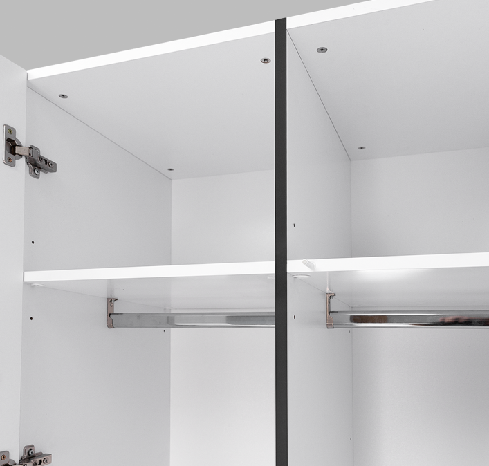 Шкаф четырех дверный MRK- Дуо