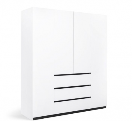 Шкаф четырех дверный MRK- Дуо