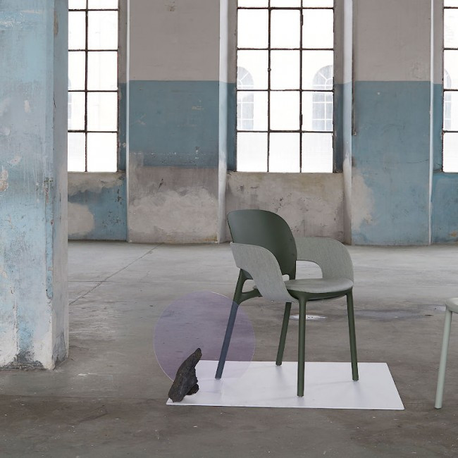 Стул уличный VLL- SCAB Hug 2380 (зеленый)​