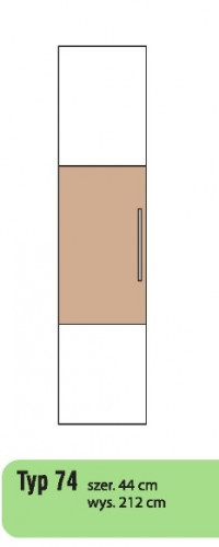 Дверь для шкафа 74 Helios (Гелиос) PL- Helvetia