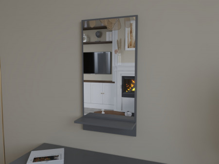 Полка с зеркалом ViA- Таун ТП-3