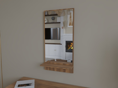 Полка с зеркалом ViA- Таун ТП-3