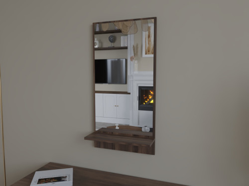 Полка с зеркалом ViA- Таун ТП-3