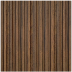 Декоративная стеновая рейка каштан STK- SW-00001536