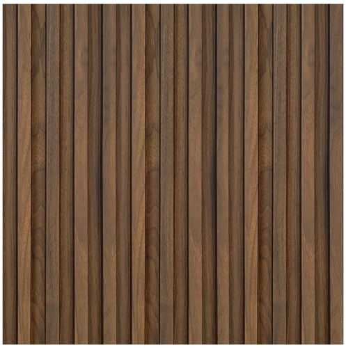 Декоративная стеновая рейка каштан STK- SW-00001536