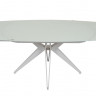 Стол обеденный Avn- HT93018 130-190х100 Glass White