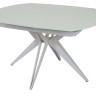 Стол обеденный Avn- HT93018 130-190х100 Glass White