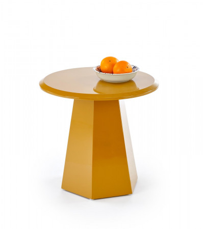 Стол журнальный HALMAR LOCA горчичный