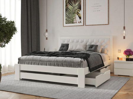 Кровать деревянная RBV- Симфония люкс 120,140