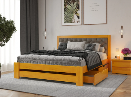 Кровать деревянная RBV- Симфония люкс 120,140