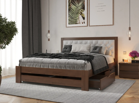 Кровать деревянная RBV- Симфония люкс 120,140