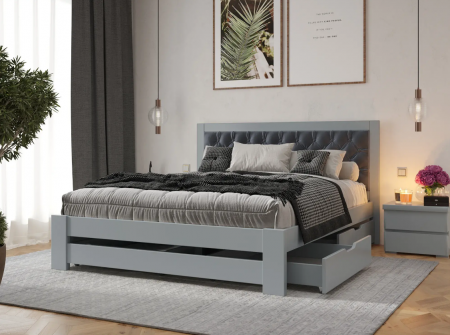 Кровать деревянная RBV- Симфония люкс 120,140