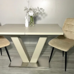 Стол модерн super premium Т Evro- Lund Beige T-7052A 