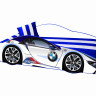 Кровать машина VRN- ELIT BMW E-1 (синий, белый)