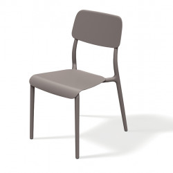 Стул уличный обеденный VLL- FERNE Remo (коричневый,белый, кирпичный)