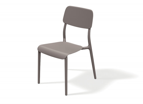 Стул уличный обеденный VLL- FERNE Remo (коричневый,белый, кирпичный)