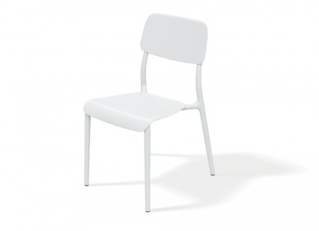 Стул уличный обеденный VLL- FERNE Rimo (коричневый, белый, кирпичный)