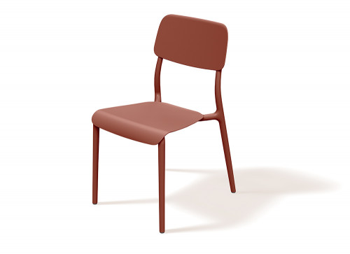 Стул уличный обеденный VLL- FERNE Remo (коричневый,белый, кирпичный)