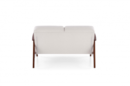 Диван Halmar MILANO 2S светло-бежевый/темный-орех 