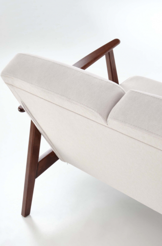 Диван Halmar MILANO 2S светло-бежевый/темный-орех 