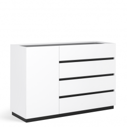 Комод MRK- Duo (Дуо) 1дв 4 шх