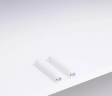 Антресоль MRK- Лилу Глянец Кашемир 3 двери   