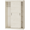 Шкаф-купе на 2 двери EVR- Соната-1400 крафт белый