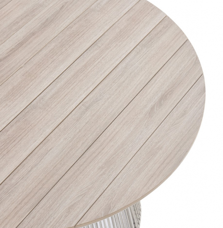 Комплект садовой мебели VTR- ODS-1 (Капри) дрифтвуд грей + айвори ( стол+2 кресла+софа)