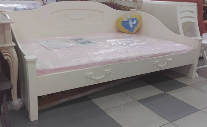 Кровать односпальная KMP- Барби