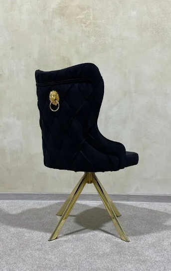 Стул поворотный  EXI- CAMELIA черный/черные ножки