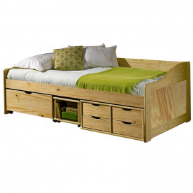 IDEA Односпальная кровать с ящиками MAXIMA