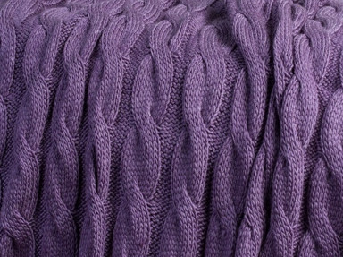 Плед NLU- Романтик фиолетовый 160*210 см.