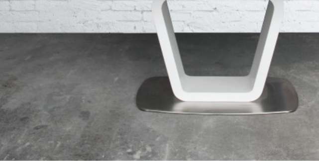 Стол модерн super premium Т Evro- Rio White Gloss 160*90 Т7266