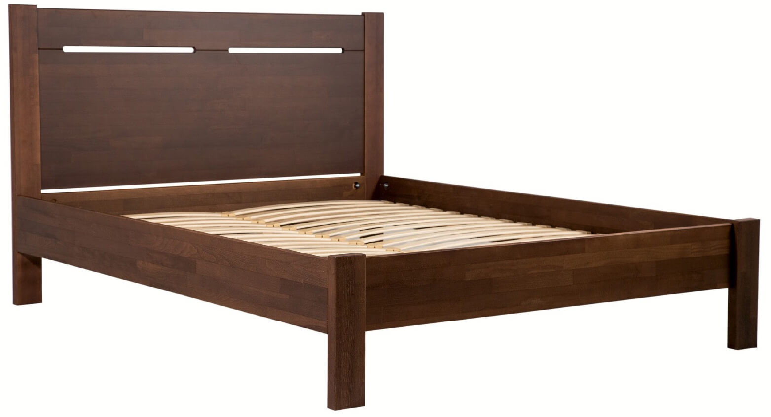 Кровать двуспальная деревянная RBR- Глория 2 (высокая спинка)
