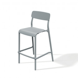 Стул барный уличный VLL- FERNE Remo (серый, зеленый)