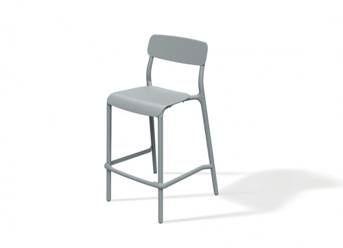 Стул барный уличный VLL- FERNE Remo (серый, зеленый)