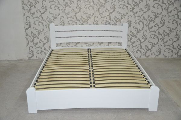 Кровать двуспальная BIO- Сабрина 160х200 (белый)