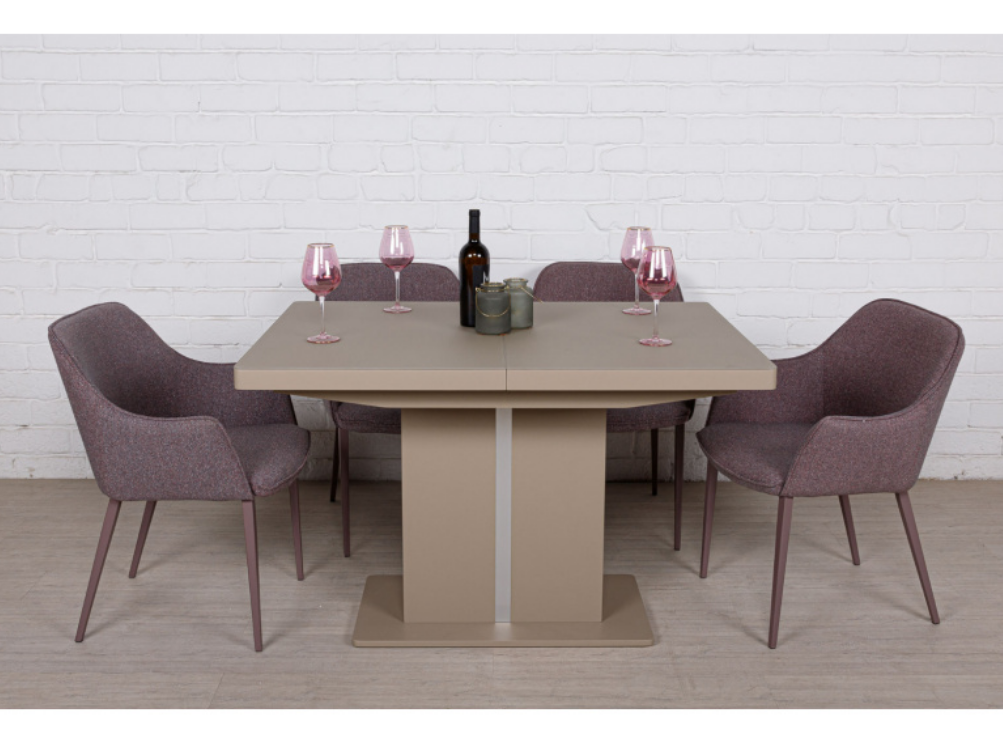 Стол обеденный NL- MANHATTAN 120 мокко 