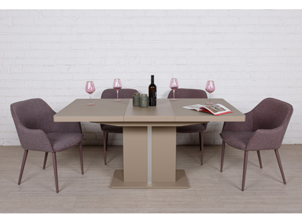 Стол обеденный NL- MANHATTAN 120 мокко 