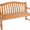 Лавка из дерева Alexander Rose TEA- MAHOGANY TURNBERRY BENCH 1.5M