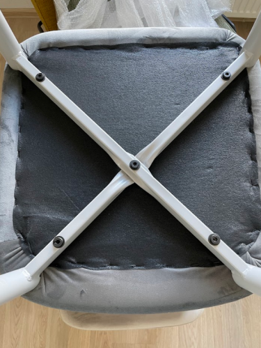 Стул обеденный VTR- N-44 серый велюр